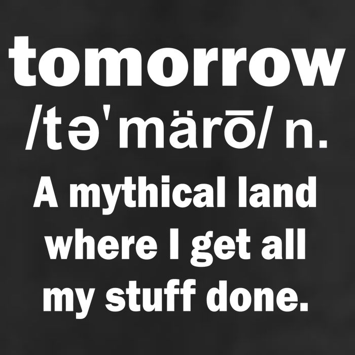Tomorrow Definition Funny 15oz Campfire Ceramic Mug