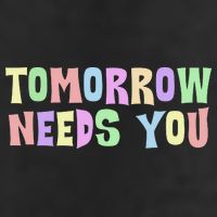 Tomorrow Need You Mental Health Awareness Garment-Dyed Heavyweight T-Shirt