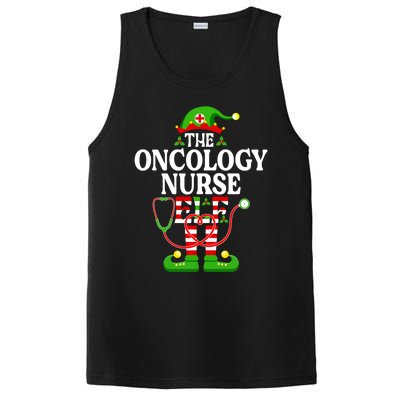 The Oncology Nurse Elf Cute Gift Funny Christmas Family Matching Gift PosiCharge Competitor Tank