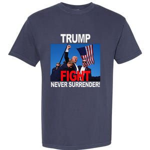 Trump One Nation Under God Trump 2024 Fight 2024 Garment-Dyed Heavyweight T-Shirt