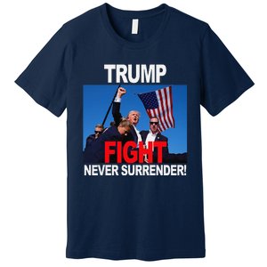 Trump One Nation Under God Trump 2024 Fight 2024 Premium T-Shirt