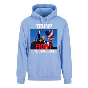 Trump One Nation Under God Trump 2024 Fight 2024 Unisex Surf Hoodie