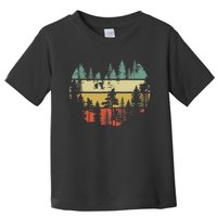 Trees Outdoors Nature Wildlife Retro Forest TShirt Toddler T-Shirt