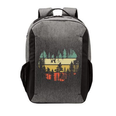 Trees Outdoors Nature Wildlife Retro Forest TShirt Vector Backpack