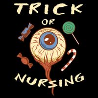 Trick Or Nursing Halloween Er Nurse Scary Emergency Nurse Gift Backpack