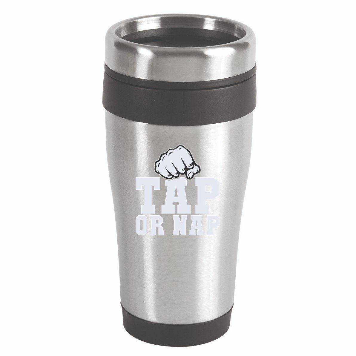 Tap Or Nap Mixed Martial Arts Gift 16oz Travel Tumbler