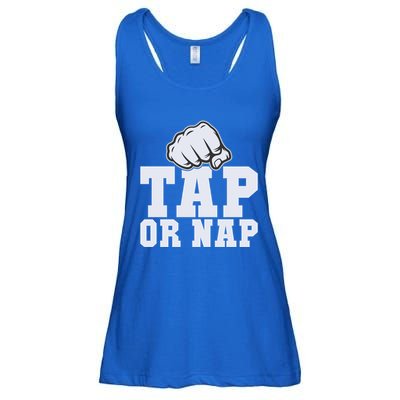 Tap Or Nap Mixed Martial Arts Gift Ladies Essential Flowy Tank