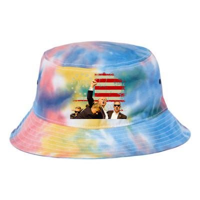 Trump One Nation Under God.Trump 2024.Fight 2024 Tie Dye Newport Bucket Hat