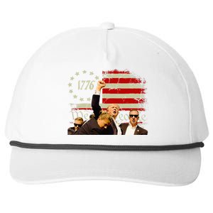 Trump One Nation Under God.Trump 2024.Fight 2024 Snapback Five-Panel Rope Hat