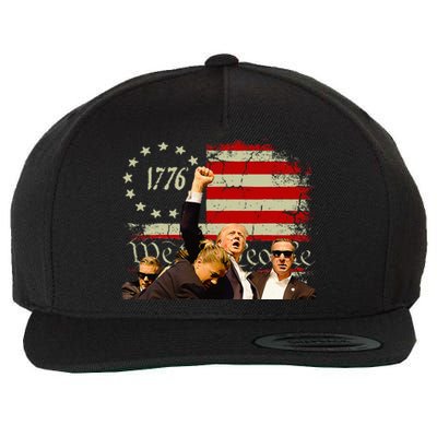 Trump One Nation Under God.Trump 2024.Fight 2024 Wool Snapback Cap