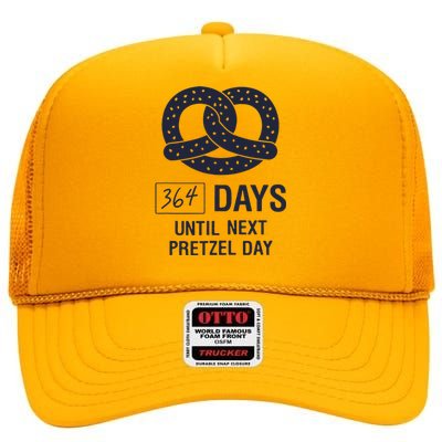 The Office Next Pretzel Day High Crown Mesh Back Trucker Hat