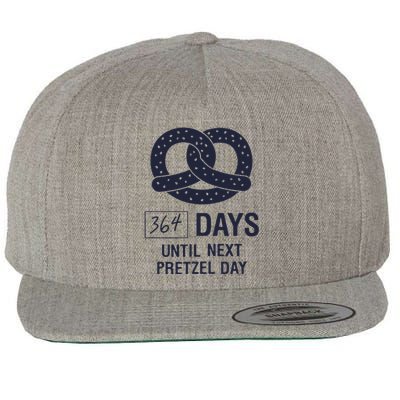 The Office Next Pretzel Day Wool Snapback Cap