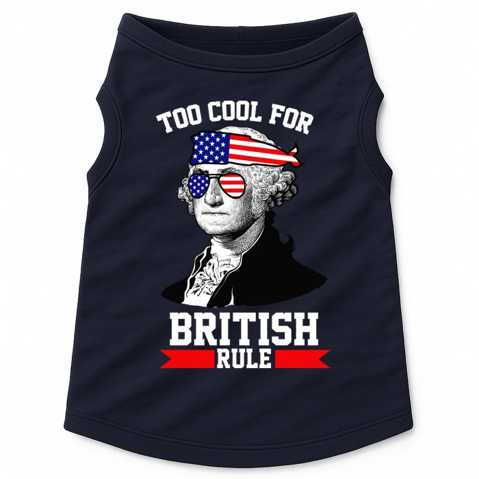 Too Cool For British Rule Doggie Tank