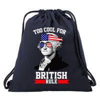 Too Cool For British Rule Drawstring Bag