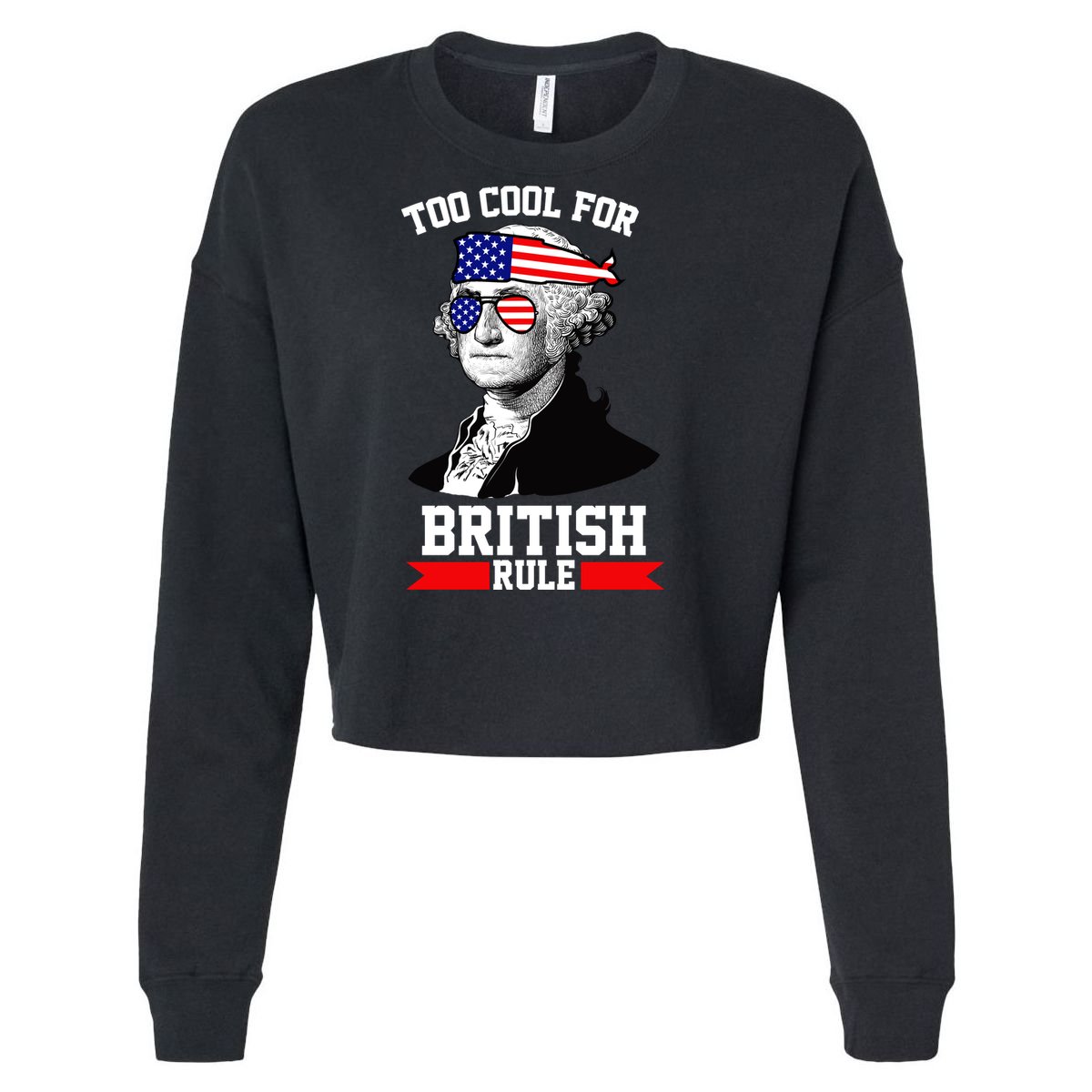 Too Cool For British Rule Youth Performance Sprint T-Shirt