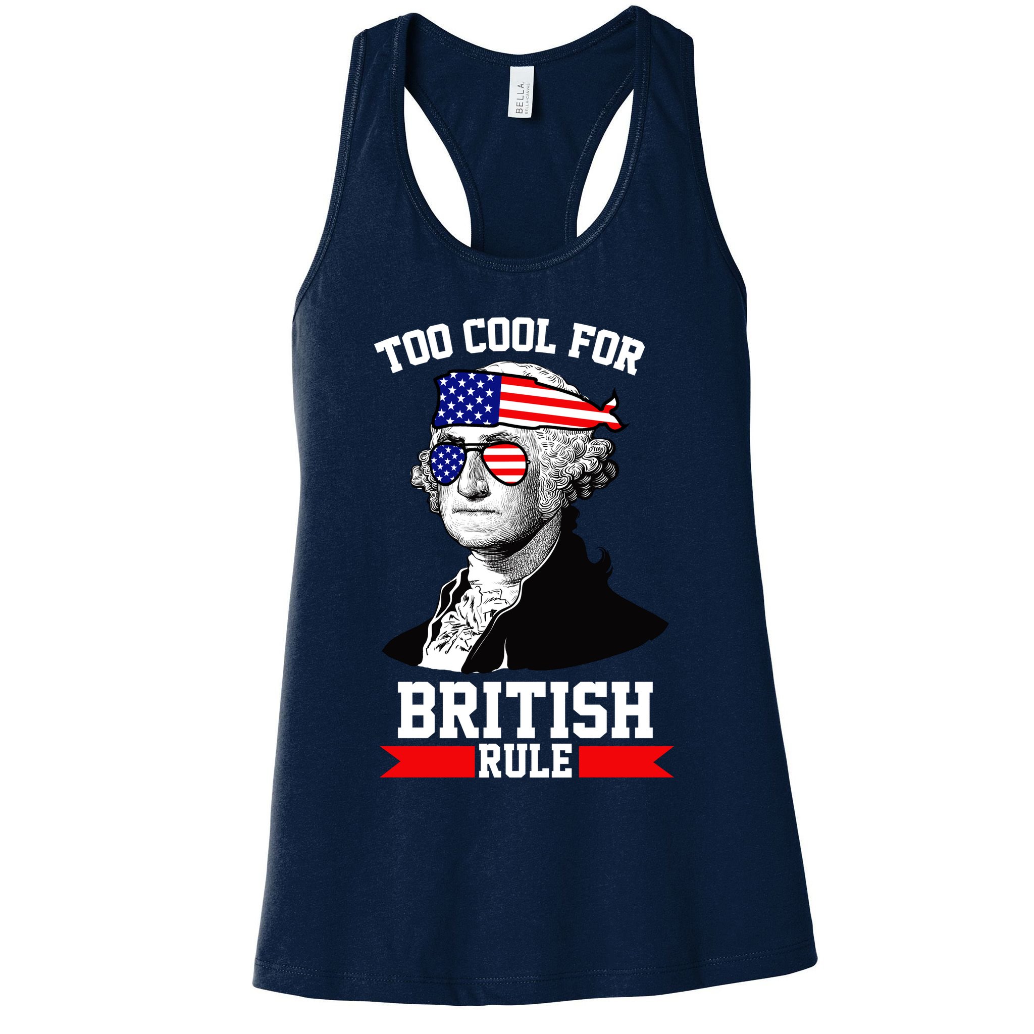Too Cool For British Rule Womens Tank Top
