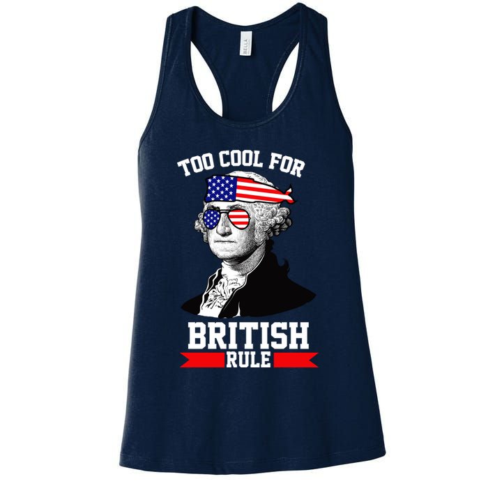 Too Cool For British Rule Womens Tank Top