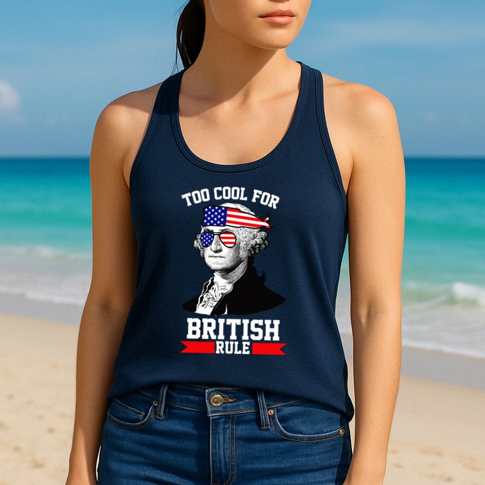 Too Cool For British Rule Womens Tank Top