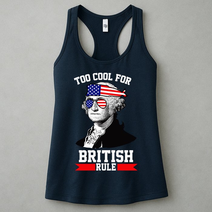 Too Cool For British Rule Womens Tank Top