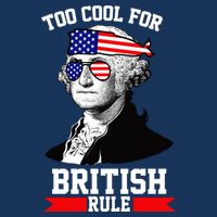 Too Cool For British Rule Baby Bodysuit