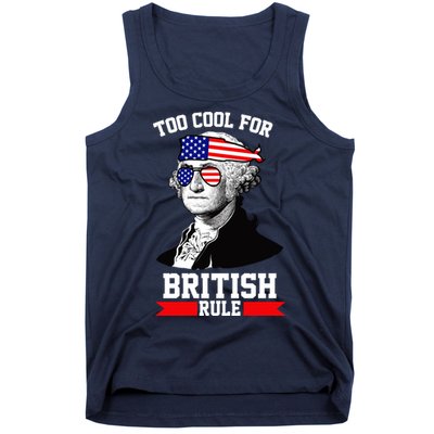 Too Cool For British Rule Tank Top