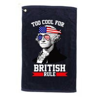 Too Cool For British Rule Golf Towel