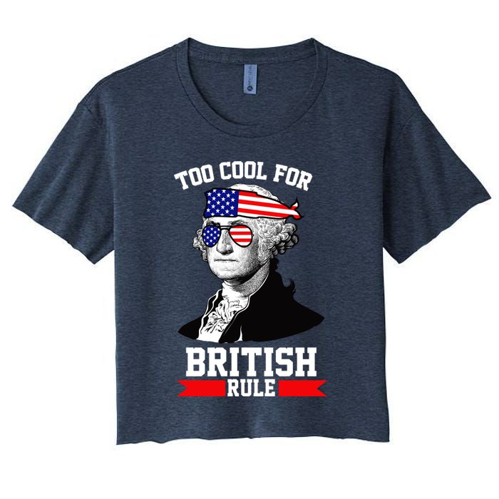 Too Cool For British Rule Crop Top