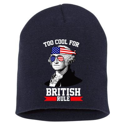 Too Cool For British Rule Short Acrylic Beanie