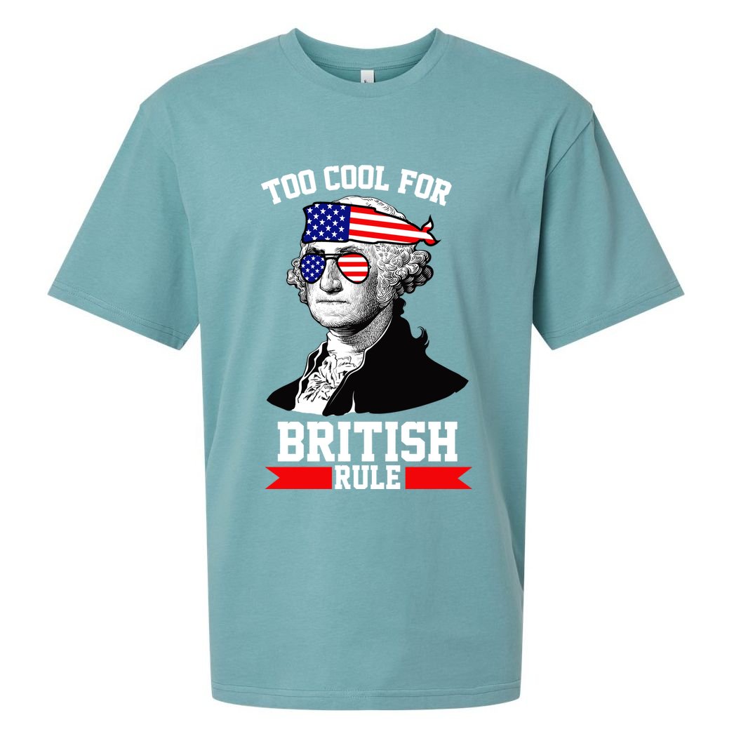 Too Cool For British Rule Sueded Cloud Jersey T-Shirt