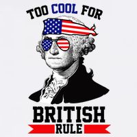 Too Cool For British Rule Garment-Dyed Sweatshirt