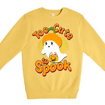 Too Cute To Spook Premium Crewneck Sweatshirt