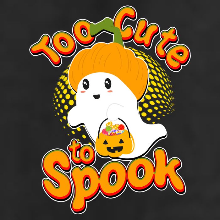 Too Cute To Spook 7 Panel Mesh Trucker Snapback Hat