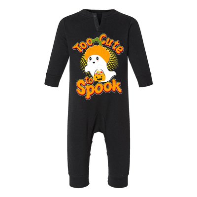 Too Cute To Spook Infant Fleece One Piece