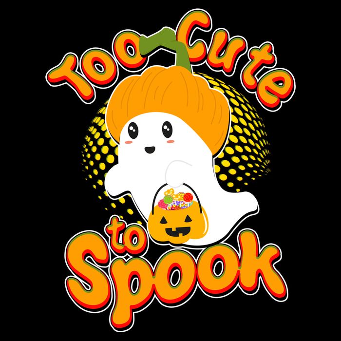 Too Cute To Spook Sustainable Bucket Hat