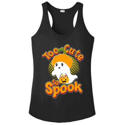 Too Cute To Spook Ladies PosiCharge Competitor Racerback Tank