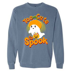 Too Cute To Spook Garment-Dyed Sweatshirt