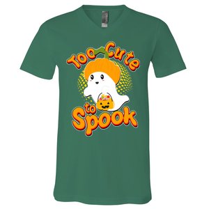 Too Cute To Spook V-Neck T-Shirt