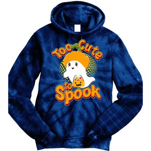 Too Cute To Spook Tie Dye Hoodie