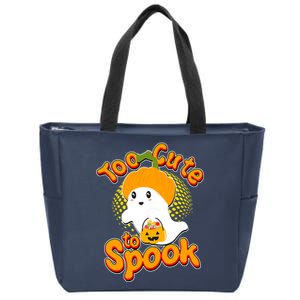 Too Cute To Spook Zip Tote Bag