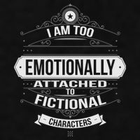 Too Emotionally Attached To Fictional Characters Ladies PosiCharge Tri-Blend Wicking Tank