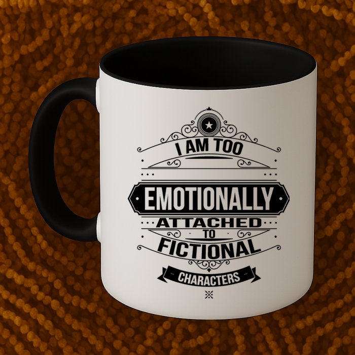 Too Emotionally Attached To Fictional Characters Mug