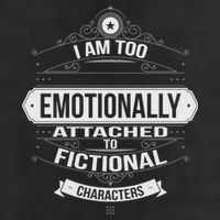 Too Emotionally Attached To Fictional Characters 25L Jumbo Tote