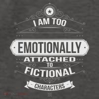 Too Emotionally Attached To Fictional Characters Vector Backpack