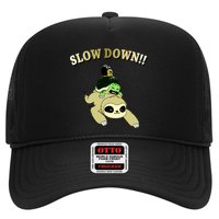 Too Fast Turtle Riding Sloth Hat