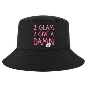 Too Glam To Give A Damn Lipstick Kiss Mark Cool Comfort Performance Bucket Hat