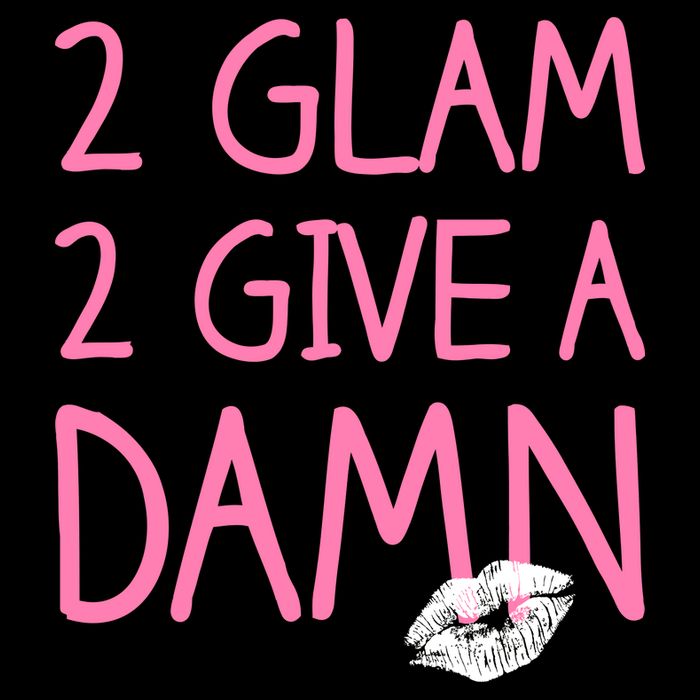 Too Glam To Give A Damn Lipstick Kiss Mark Impact Tech Backpack