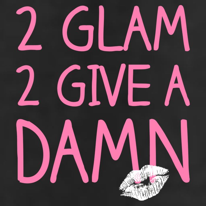 Too Glam To Give A Damn Lipstick Kiss Mark Adult Drive Performance Visor