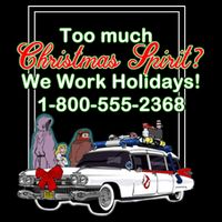 Too Much Christmas Spirit? We Work Holidays! Wool Snapback Cap