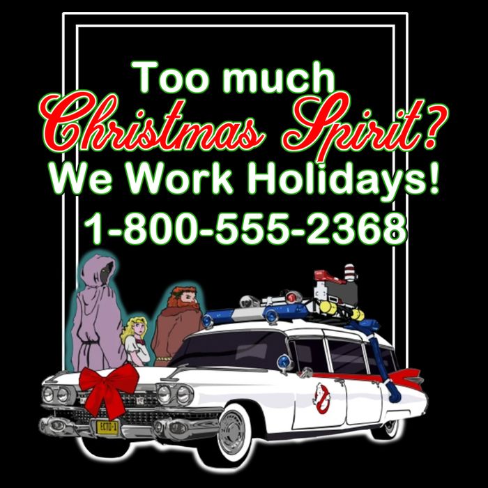 Too Much Christmas Spirit? We Work Holidays! Wool Snapback Cap