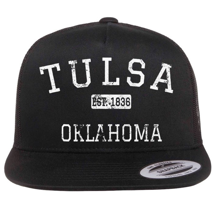 Tulsa Oklahoma OK Vintage Flatbill Hat